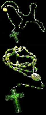 Dynamic Retail Global Jesus Cross Radium Locket Pendant Necklace Religious Jewellery Christmas NL430 Crystal Pendant Set