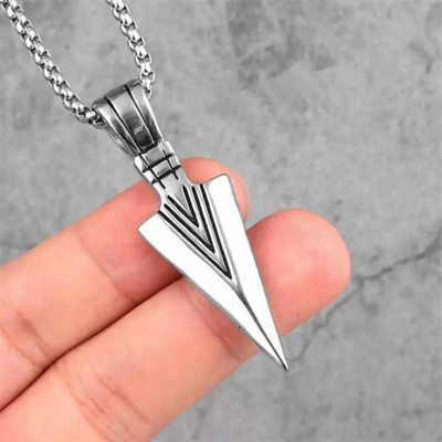 Whitechimes Style Pendant Punk Style Men's Pendant for Boys and Men. Stainless Steel Pendant Set