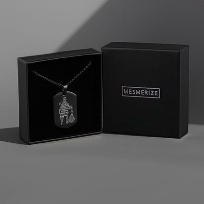 VIANSH Spiritual Pendant, Religious Necklace, Lord Hanuman Chalisa Locket with Gada Brass Pendant