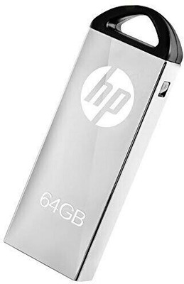 HP V220q 64 GB Pen Drive(Silver)