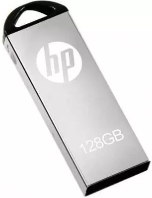 HP v220w 128 GB Pen Drive(Silver)