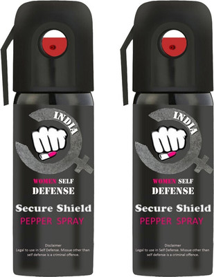 SECURE SHIELD Self Defence Pepper Spray for Personal Safety and Protection Pepper Stream Spray