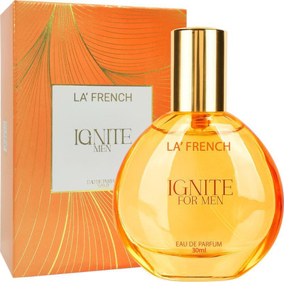 La French Ignite Perfume | Long-Lasting Fragrance | Premium Perfume for Daily Wear | Eau de Parfum  -  30 ml(For Men)