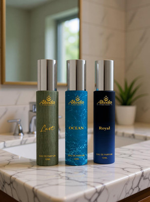 AKODA WOODY FRESH UNISEX PERFUME WITH UK BOY perfum pack of 3x10 ml Eau de Parfum - 10 ml(For Men & Women)
