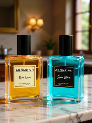 VN AROMA Combo Pack of 2 | Epie Noire - Lune Bleue | Long Lasting |Premium Luxury Perfume Eau de Toilette - 100 ml(For Men & Women)