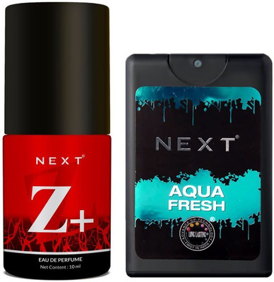 Next Care New Edition Z+ with Aqua Fresh Pocket Perfume (Pack of 2) Eau de Parfum  -  30 ml(For Men & Women)