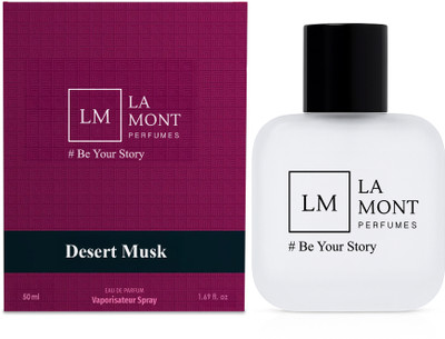 LA MONT PERFUMES Desert Musk Eau De Parfum For Men - 50ml Eau de Parfum  -  50 ml(For Men)