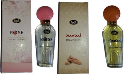 MONET Rose and Sandal Spray Perfume 30ML Pack of 2 Perfume  -  60 ml(For Men & Women)