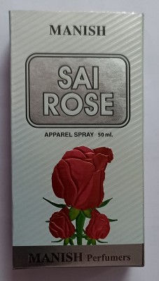 manish s rose Eau de Parfum  -  50 ml(For Men & Women)