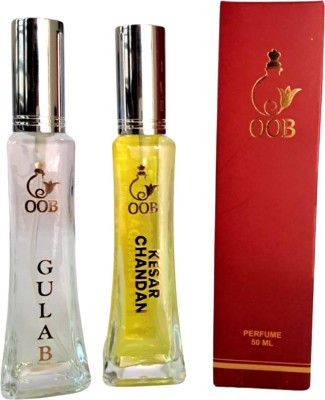 oob Gulab/Rose, Chandan spray perfume 50 ml / Pack of 2 Perfume  -  50 ml(For Men & Women)