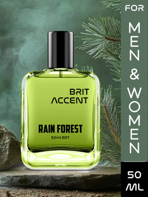 BRIT ACCENT High Street||Rain Forest-Parfum|| Long-Lasting||Premium ingredients|| Eau de Toilette - 56 ml(For Men & Women)