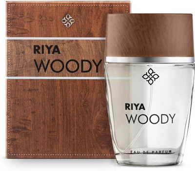 Riya Woody Perfume | Long Lasting Fragrance | Bergamot and Pink Pepper Eau de Parfum - 100 ml(For Men)
