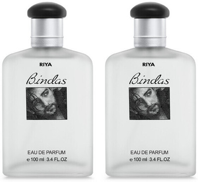 RIYA bindas perfume 100ml. pack of 2 Eau de Parfum  -  200 ml(For Men)