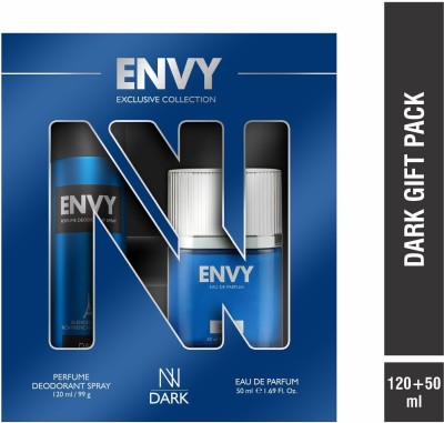 Envy DARK Gift pack - Deo 120 ml and Perfume 50 ml Eau de Parfum  -  170 ml(For Men & Women)