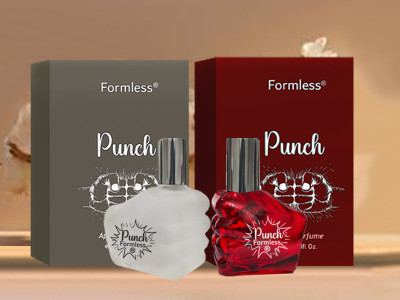 FORMLESS Punch White & Red Pack of 2 Pure Perfume  -  30 ml(For Men & Women)