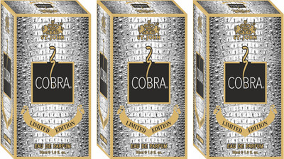 ST-JOHN Cobra Limited Edition 30ML (Pack of 3) Long Lasting Eau de Parfum  -  90 ml(For Men & Women)