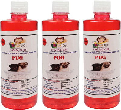 swacch Pug Conditioning Strawberry Dog Shampoo(1500 ml)