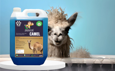 swacch Camel Shampoo I Smooth & Shine Shampoo For Camel Conditioning Lavender Dog Shampoo(5 L)
