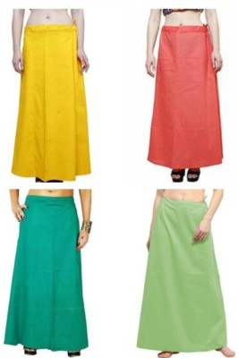 ANANT CREATION PURE COTTON PETTICOTS 4 COLOUR Cotton Blend Petticoat(Free)