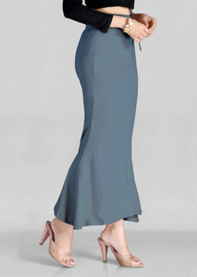 house of common FISH CUT GREY L 3 Lycra Blend Petticoat(L)