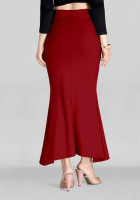 house of common FISH CUT MARRON M 4 Lycra Blend Petticoat(M)
