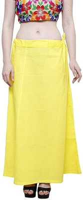 JTG ENTERPRISES A1 Quality Double Stitched and Special Interlocked Fast Guaranteed Color Lime Pure Cotton Petticoat(Medium)