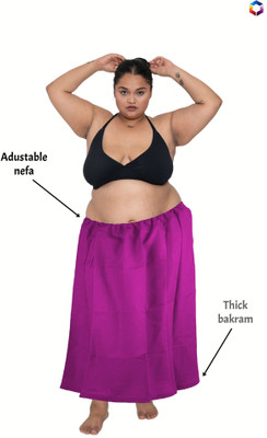 DARSHAN VIMAL Purple Pure Cotton Petticoat(XXL)