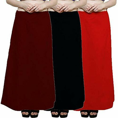 Radhey Rani Store PET-COTTON-2 Pure Cotton Petticoat(Free)