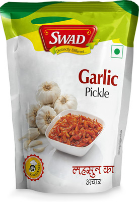SWAD Distinctly Different and Delicious Garlic Pickle/ Lahsun Achar Garlic Pickle(8 x 200 g)