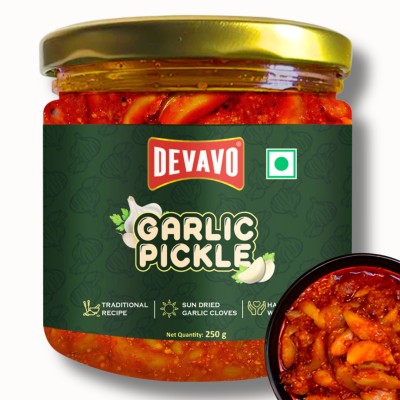 DEVAVO Homemade Garlic Pickle(250 g)