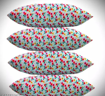 YPOLOIPO LUXURY Polyester Fibre Solid Sleeping Pillow Pack of 4(PRINTED)