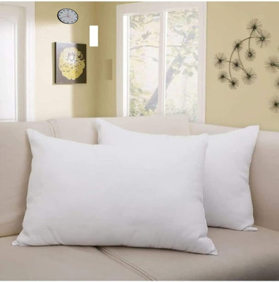 YPOLOIPO LUXURY Microfibre Solid Sleeping Pillow Pack of 2(White)