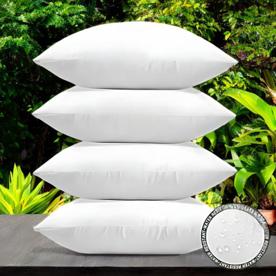 EIRINI Microfibre Sleeping Pillow Pack of 4 Solid LUXURY(White)