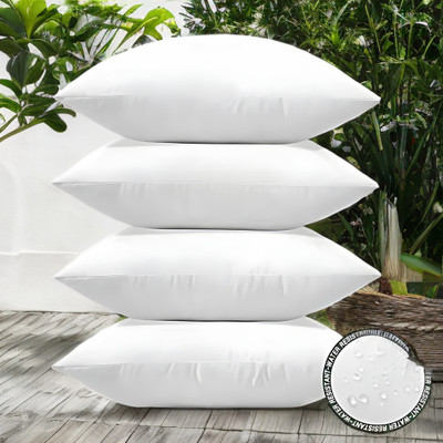 EIRINI Microfibre Sleeping Pillow Pack of 4 Solid LUXURY(White)