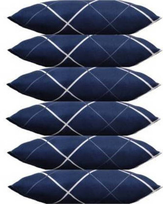 Pakkhi Air Chair Pad Pack of 6 Stripes(Blue)