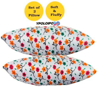 EIRINI LUXURY Polyester Fibre Abstract Sleeping Pillow Pack of 2(Printed)