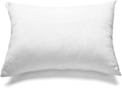 dezire group 18001-5-16x16-pillow Microfibre Solid Sleeping Pillow Pack of 2(Aqualite white)