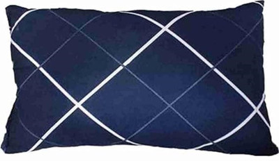 STOMIA Polyester Fibre Solid Sleeping Pillow Pack of 1(Blue)