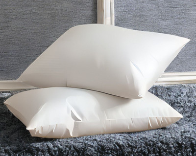 Urmila Creation Microfibre Sleeping Pillow Pack of 2 Solid LUXURY(White)