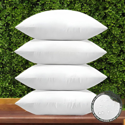 EIRINI Microfibre Sleeping Pillow Pack of 4 Solid LUXURY(White)