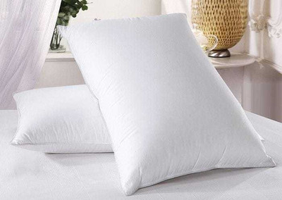 Navi collection Microfibre Abstract Sleeping Pillow Pack of 2(White)