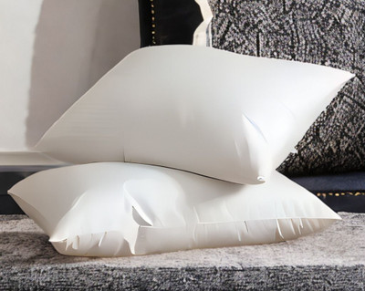 Urmila Creation Microfibre Sleeping Pillow Pack of 2 Solid LUXURY(White)