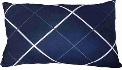 STOMIA Polyester Fibre Solid Sleeping Pillow Pack of 1(Blue)