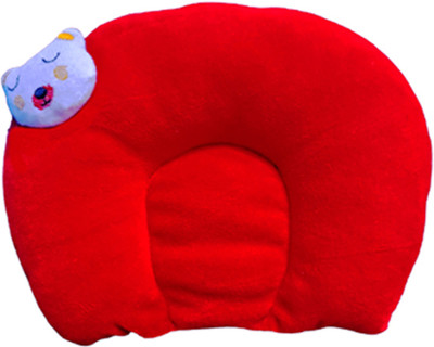 Joynap Mustard Seeds, Polyester Fibre Toons & Characters Baby Pillow Pack of 1(Red)
