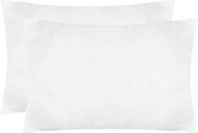 STOMIA Polyester Fibre Solid Baby Pillow Pack of 2(White)