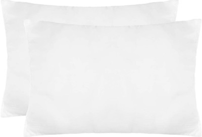 STOMIA Polyester Fibre Solid Baby Pillow Pack of 2(White)