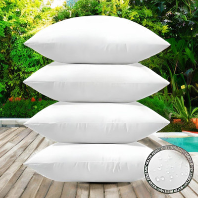 EIRINI Microfibre Sleeping Pillow Pack of 4 Solid LUXURY(White)