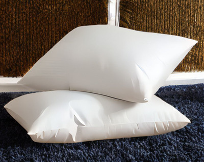 Urmila Creation Microfibre Sleeping Pillow Pack of 2 Solid LUXURY(White)