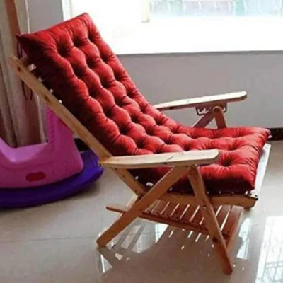 AG's Active Microfibre Solid Chair Pad Pack of 1(Red)