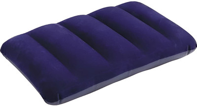 DRUCILA Air Solid Travel Pillow Pack of 1(Blue)
